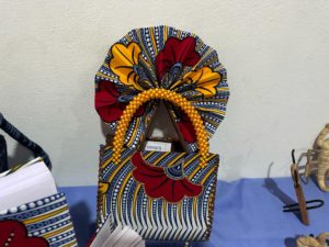 Creative African Wax Bag and Fans