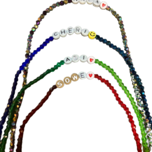 Customized Crystals Waist Beads