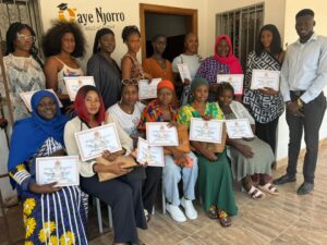 Read more about the article Empowering Future Entrepreneurs: Buzz Women Gambia and Gaye Njorro Skills Academy’s Game-Changing Partnership